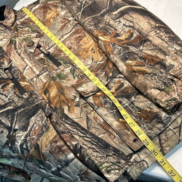 10X RealTree Camo Insulated Outdoors Jacket Coat Mens Sz XL *READ* Hood Pockets - Picture 13 of 13